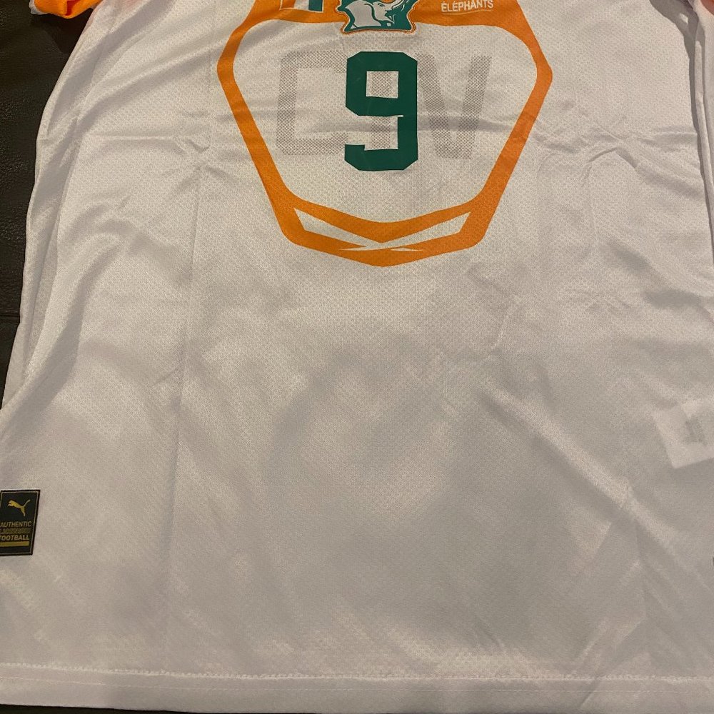 Puma IVORY COAST WILFRIED ZAHA Men's WORLD CUP JERSEY Sz M,L,XL,2X New w tags! - Picture 4 of 5